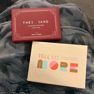 The and Tell Me More conversation cards for deepening relationships skin deep